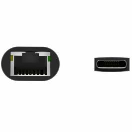 AISENS - CONVERSOR USB3.1 GEN1 USB-C A ETHERNET GIGABIT 10/100/1000 MBPS, GRIS, 15CM
