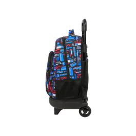 Safta Mochila Grande con Ruedas Hot Wheels Extraible 450x330x220 mm