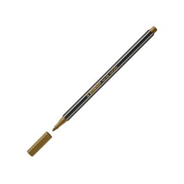 Stabilo Rotulador Pen 68 Metallic Oro Caja 10 Ud