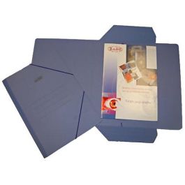 Carpeta De Gomas Y Solapas Saro Carton 4º Azul (Set de 20) Precio: 18.58999956. SKU: B1FAHWYKH9