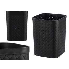 Papelera Cuadrada Negra Pincello 19.8x26x19.3 cm - Plástico PP (12 Unidades) Precio: 29.49999965. SKU: B1G3MLYTS5