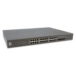 Level One GTP-2871 Switch Gestionable 24x Gigabit Ethernet PoE+ 4x10GSFP+ 400W para Rack 19"