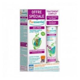 PURESSENTIEL Loción Antipiojos 100ml con Aceites Vegetales, Árbol de Té y Peine. Eficaz en 10 minutos contra piojos y liendres. Precio: 20.50000029. SKU: B1JRKPKSV2
