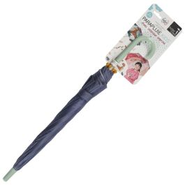 Entre Temps Paraguas Infantil Impreso Interior Dinosaurio Azul Unicornio Rosa Diámetro 69cm