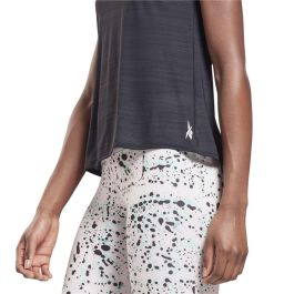 Camiseta de Manga Corta Mujer Reebok Workout Ready Activchill Negro