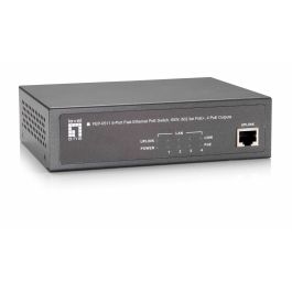 Level One FEP-0511 Switch 5 Puertos Fast Ethernet 65W con 4 Puertos PoE