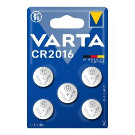 Varta CR2016 Pila de Botón Litio 3V Ø20.0 x 1.6 mm Blíster 5 Unidades Precio: 4.88999962. SKU: S7904554
