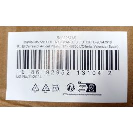 Lav Set de 6 Bols, 12.5 cm de Diámetro, 345 ml de Capacidad, Colección Alinda (8 Cajas)