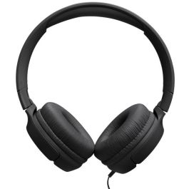 JBL Tune 520C Auriculares On-Ear con Cable USB-C, Diadema Plegable, Supraaurales, Micrófono Integrado, Negro