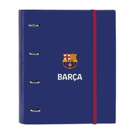 Carpeta de anillas F.C. Barcelona Rojo Azul marino 27 x 32 x 3.5 cm