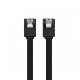 Nanocable Cable Sata Iii Datos 6 grbp-S Con Anclajes, Negro, 0.5 M Nanocable Cable Sata Iii Datos 6 grbp-S Con Anclajes, Negro, 0.5 M