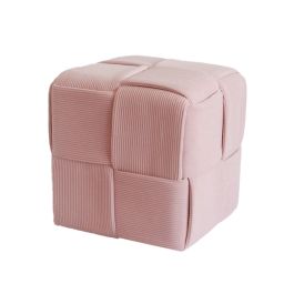 Puff Versa Rosa Madera MDF 43 x 43 x 43 cm Precio: 66.50000038. SKU: B1KEKTQHEG