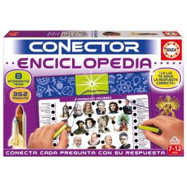 EDUCA BORRAS Juego Conector Enciclopedia - +7 años, 8 Láminas con 352 Preguntas y Base Multiconectora Precio: 15.49999957. SKU: B1F5XYDPFJ