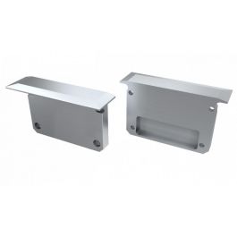 Tapón Final Perfíl Tipo INSO - Plastico - Blanco Tapón Final Perfíl Tipo INSO - Plastico - Blanco