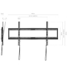 AISENS - SOPORTE ECO INCLINABLE PARA MONITOR/TV 75KG DE 37-90, NEGRO AISENS - SOPORTE ECO INCLINABLE PARA MONITOR/TV 75KG DE 37-90, NEGRO