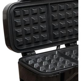 Little Balance 8368 Speed'n Mixt 1200 - Plancha Gofres & Parrilla 2 en 1, 1200W, Acero Inoxidable, Placas Intercambiables, Apertura 180°