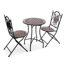 Set Mesa y 2 Sillas Navia Versa 60x71 cm - Metal Set Mesa y 2 Sillas Navia Versa 60x71 cm - Metal