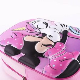 Cerdá Mochila Infantil 3D Minnie Mouse Escolar, Guardería o Primaria 31x25x10 cm Rosa de Poliéster/EVA para Niñas 3-12 Años Cerdá Mochila Infantil 3D Minnie Mouse Escolar, Guardería o Primaria 31x25x10 cm Rosa de Poliéster/EVA para Niñas 3-12 Años