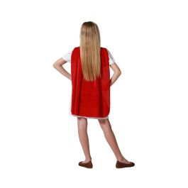Disfraz Gladiadora Niña Infantil para Carnaval, Temática Romanos, Color Blanco, Talla 3-4 Años, con Vestido, Cinturón y Capa Disfraz Gladiadora Niña Infantil para Carnaval, Temática Romanos, Color Blanco, Talla 3-4 Años, con Vestido, Cinturón y Capa