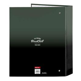 Carpeta de anillas BlackFit8 Gradient Negro Verde militar A4 27 x 33 x 6 cm