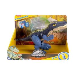 Imaginext Jct48 Figura de Acción Dinosaurio Baryonyx Jurassic World con Luces, Sonidos y Gruñidos, 10 Pulgadas