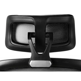 Q-connect Silla de Dirección Sorrento Malla con Base Metálica, Respaldo Transpirable, Reposabrazos Ajustables y Ruedas Premium, Color Gris, Alt Max 1320 mm