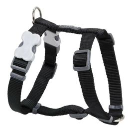 Red Dingo Arnés para Perro Liso Negro 15mm. Cuello 30-48cm, Cuerpo 36-54cm. Nylon Robusto y Hebillas Dobles. Precio: 11.9995579. SKU: S6100114