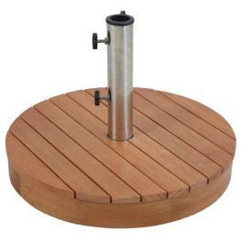 DKD Home Decor Base para Parasol de Terraza y Jardín, de Eucalipto y Cemento, Color Marrón, 50 x 38 x 50 cm (Ajustable para parasoles de 38/48 cm) Precio: 104.49999956. SKU: B1F5AFYBEW