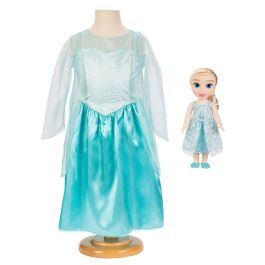 JAKKS PACIFIC Muñeca Elsa Disney Frozen 2 38cm con Disfraz para Niñas 4-7 Años
