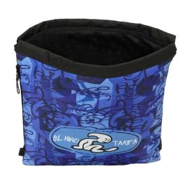 Bolsa Mochila con Cuerdas El Niño Roller Azul Negro 35 x 40 x 1 cm