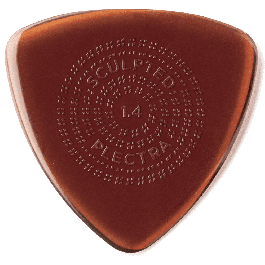 Pack 12 Púas Primetone® Sculpted Plectra Triangle - 1,4 Mm