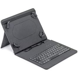 Teclado Bluetooth con Soporte para Tablet Maillon Technologique MTKEYUSBPR3 Qwerty Español