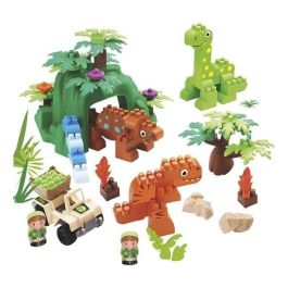 Ecoiffier Abrick Juguete de Construcción Dinoland con 3 Dinosaurios, Isla, Todoterreno y 2 Personajes – 18 meses+ Precio: 33.94999971. SKU: B1GMQ84SMG