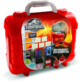 Mundo Jurásico Estuche de Sellos y Dibujos con 5 Sellos, 10 Lápices, Tinta y Cuaderno Precio: 27.50000033. SKU: B12EL7S7GZ