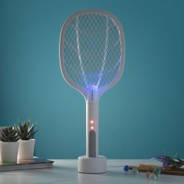 Raqueta Matainsectos Recargable con Luz UV 2 en 1 KL Rak InnovaGoods Raqueta Matainsectos Recargable con Luz UV 2 en 1 KL Rak InnovaGoods