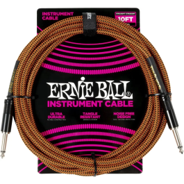 Ernieball Cable para Instrumento Trenzado Jack-Jack SS 3 M Naranja / Negro Precio: 22.58999941. SKU: B1CER7TF7M