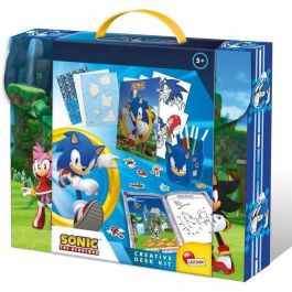Liscianigiochi LIS8008324110704 Kit de Oficina Creativa Actividades Sonic para Niños A partir de 5 años