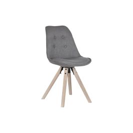 Silla Scandi DKD Home Decor Gris Oscuro 44 x 84 x 48 cm