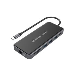 CONCEPTRONIC ADAPTADOR USB-C 12IN1 HDMIx2 VGA USB-C DATOS USB-A AUDIO LAN GIGABIT LECTOR DE TARJETAS DONN15G Precio: 81.50000012. SKU: S7821060