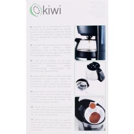 Kiwi Cafetera Americana 0.65L 650W - 14 x 26 x 20.5 cm