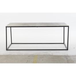 Mesa Centro Moderno DKD Home Decor Gris Negro 61 x 43 x 111.7 cm