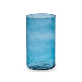 Jarrón de Cristal Cilíndrico Turquesa 17 cm x 30 cm - Giftdecor (4 Unidades) Jarrón de Cristal Cilíndrico Turquesa 17 cm x 30 cm - Giftdecor (4 Unidades)
