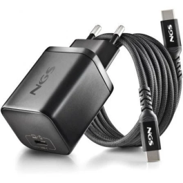 NGS BUD65W-L Cargador GaN USB-C 65W para Portátil Lenovo Automático con 5 Conectores Voltaje 5-20V