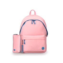 Mochila Antartik Basic Pack Con Bolsillo Para Portatil Rosa 20 L 300x160x420 mm