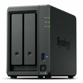 Almacenamiento en Red NAS Synology DS725+ Negro AMD Ryzen R1600 Precio: 563.88999953. SKU: B1DYB6ESMA