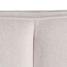 Cabecero Beige Tejido Dormitorio 160 X 12 X 100 cm