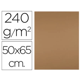 Liderpapel Cartulina Marron Escolar 50x65 cm 240g/m2 Paquete de 25 Hojas Precio: 15.59000058. SKU: B13HDHVDB7