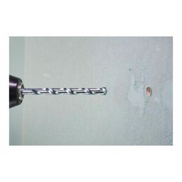 Wolfcraft Broca para Taladro y Perforación de Piedra | Filo de Carburo de Tungsteno | Ø8,00 x 120 mm | Longitud de Trabajo 80 mm | Ángulo de Punta 130°