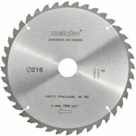 Metabo Hoja de sierra circular de corte de precisión, 216 mm, 40 dientes para inglete y sierras radiales, para madera, aglomerado y MDF Precio: 27.50000033. SKU: B13DCZJY5W