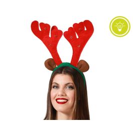 Diadema Cuernos Reno Navideña con Luces LED Precio: 1.5900005. SKU: B1CLTYYJ57